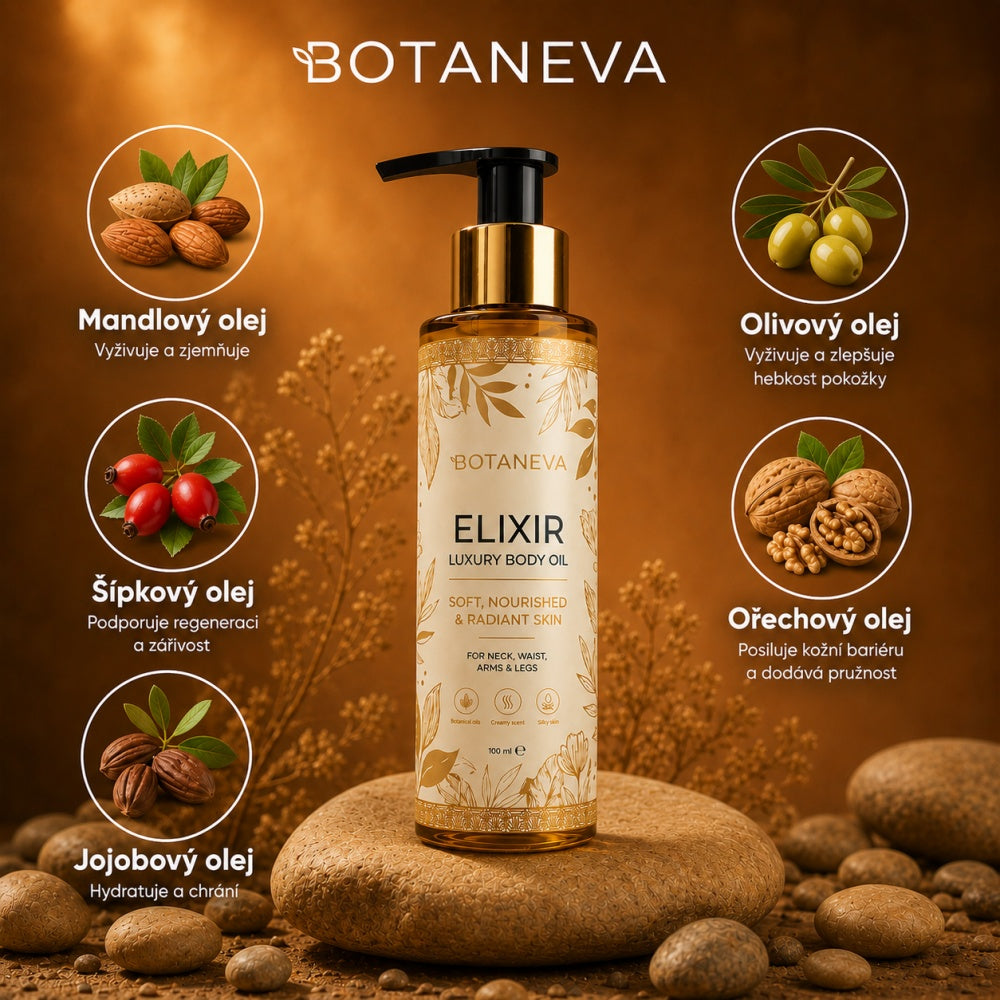 Zpevňující tělový olej Elixir Body Oil – 100 ml