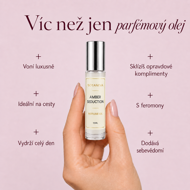 Svůdný parfémový olej Amber Seduction